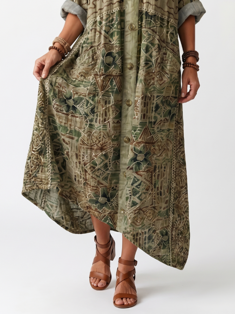 Cristina | Vestido con botones
