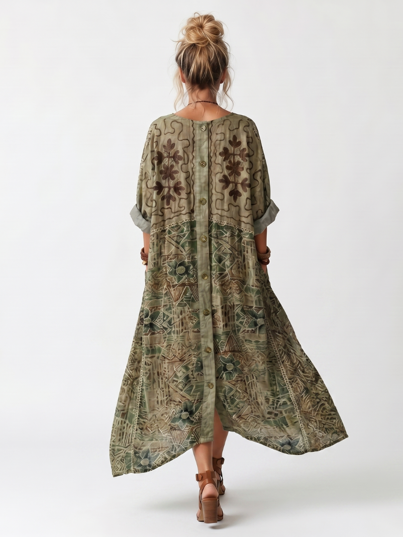 Cristina | Vestido con botones