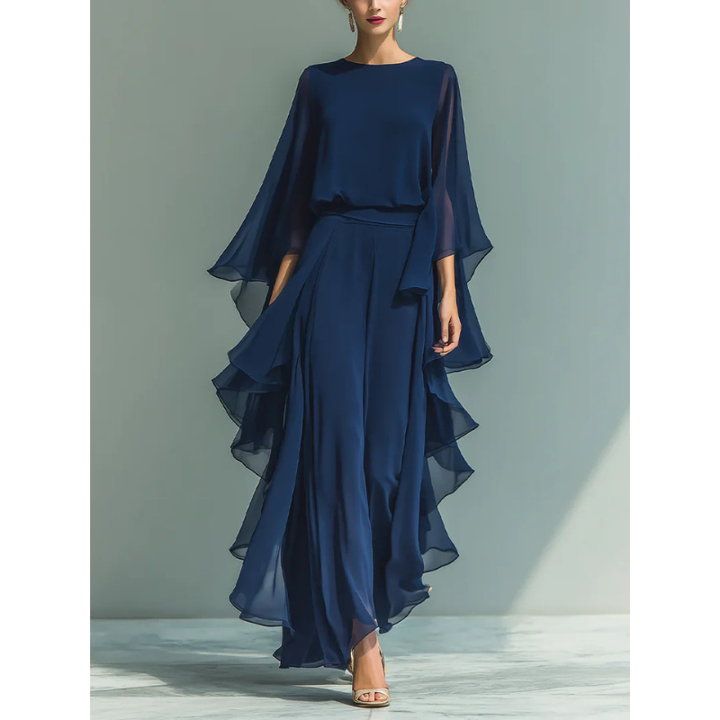 Auris | Conjunto elegante con volante