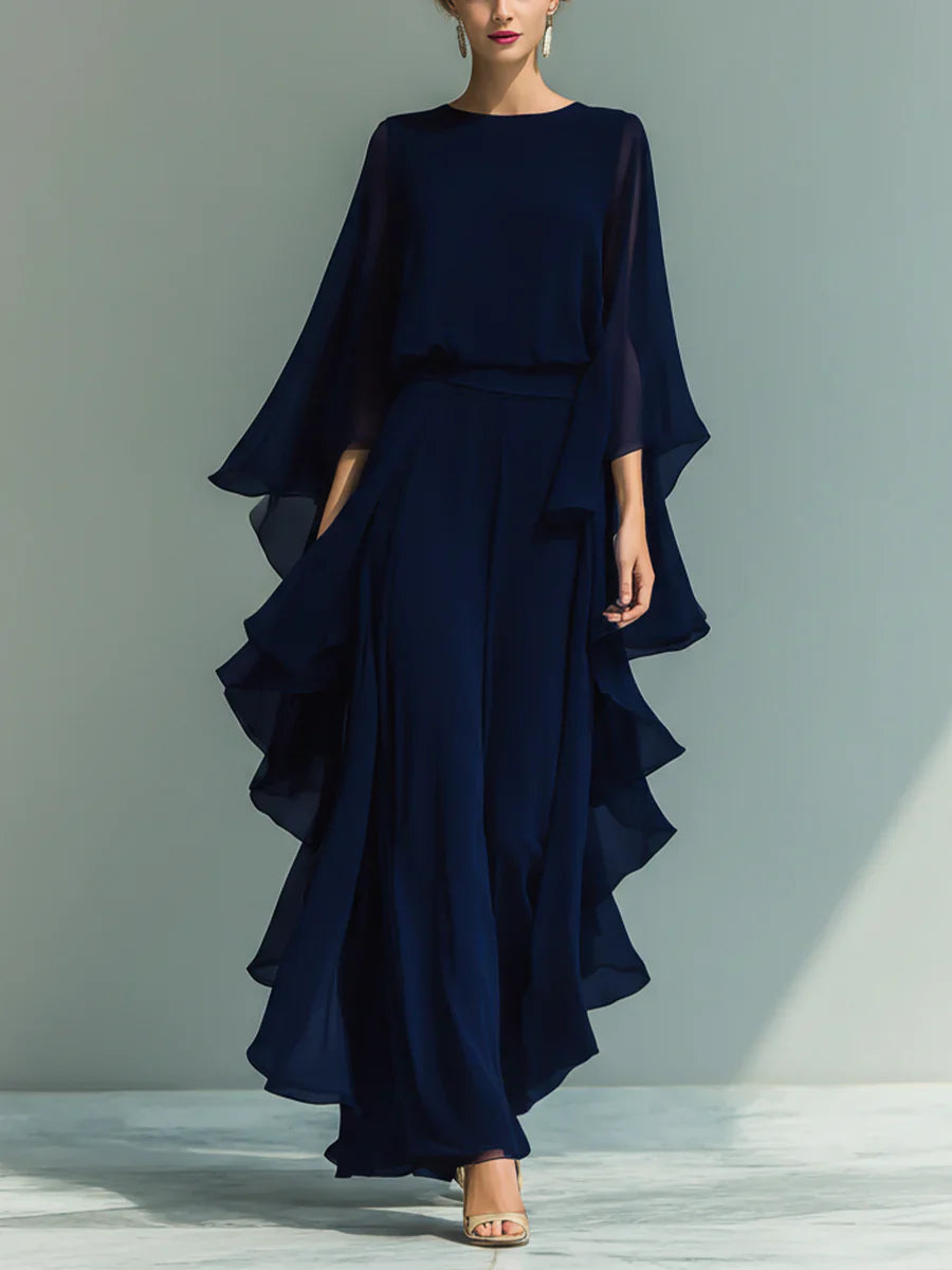 Auris | Conjunto elegante con volante