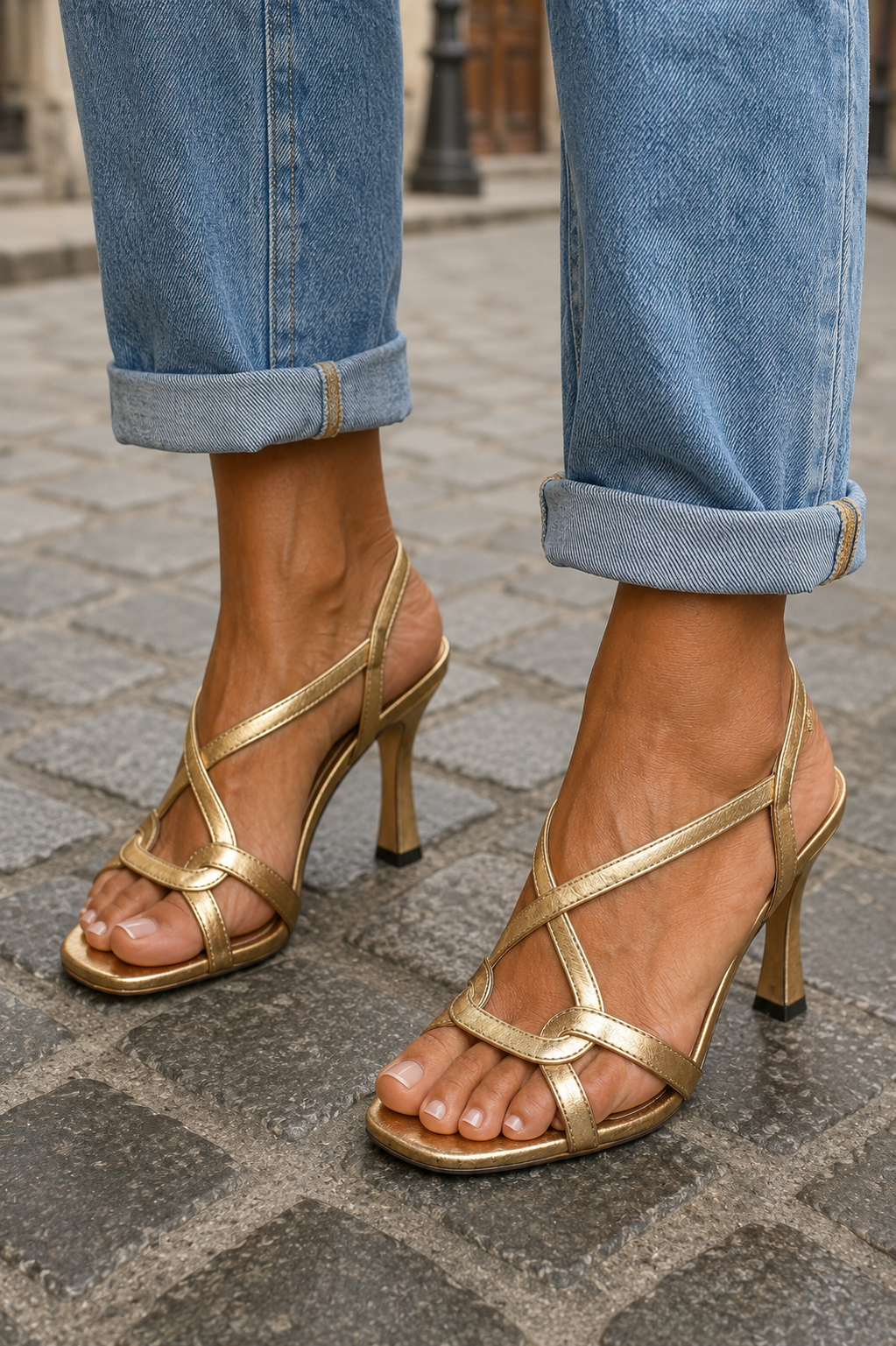 Carla | Sandalias con Tacón