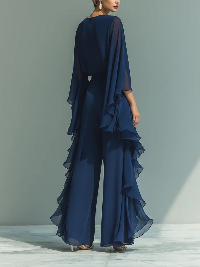 Auris | Conjunto elegante con volante