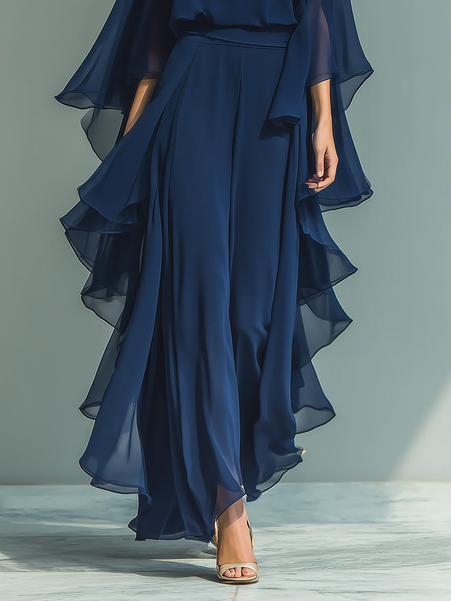 Auris | Conjunto elegante con volante